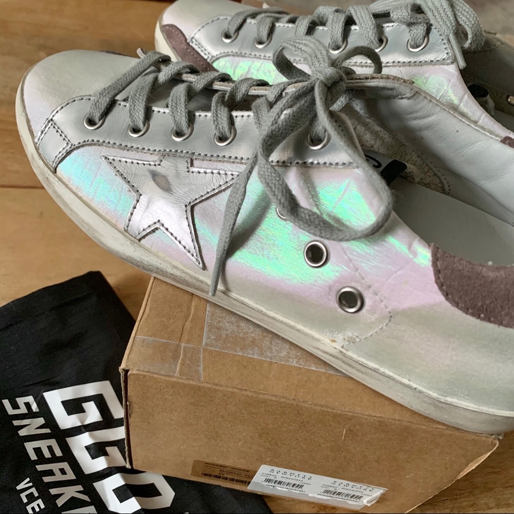 Golden Goose Superstar Iridescent Low-top Sneakers
